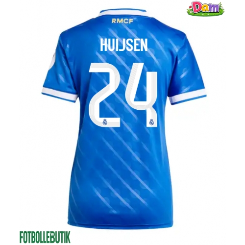 Real Madrid Dean Huijsen #24 Tredje Tröja Kvinnor 2025-26 Kortärmad